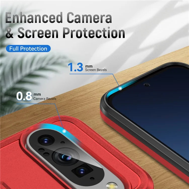 For Google Pixel 9 / Pixel 9 Pro Case PC+TPU Military Grade Drop Protective Phone Cover