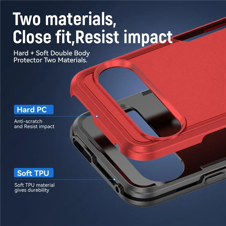 For Google Pixel 9 / Pixel 9 Pro Case PC+TPU Military Grade Drop Protective Phone Cover