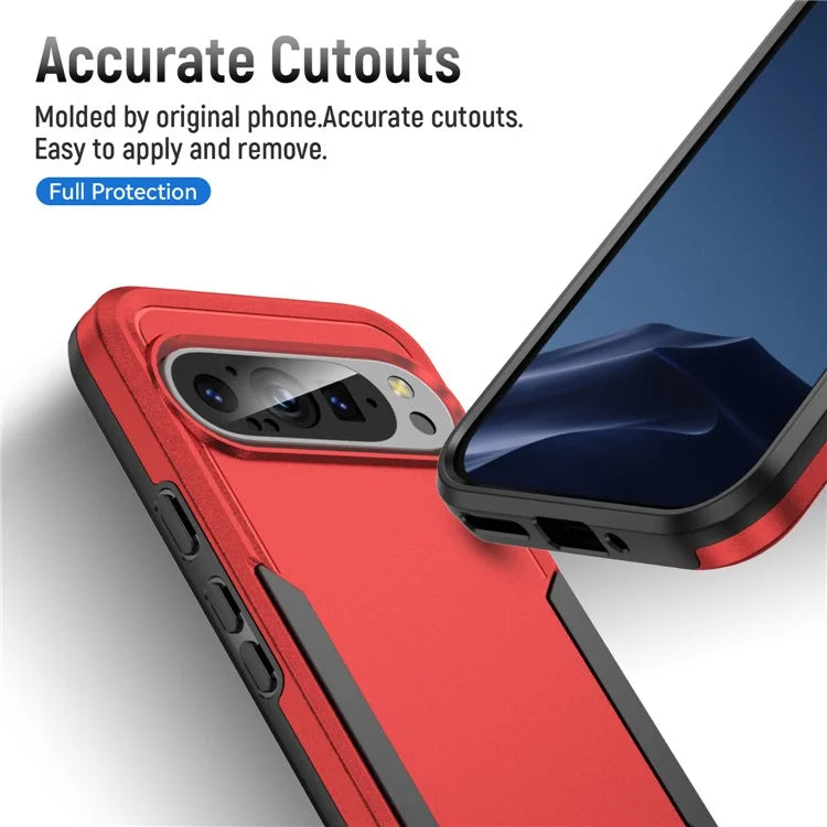 For Google Pixel 9 / Pixel 9 Pro Case PC+TPU Military Grade Drop Protective Phone Cover