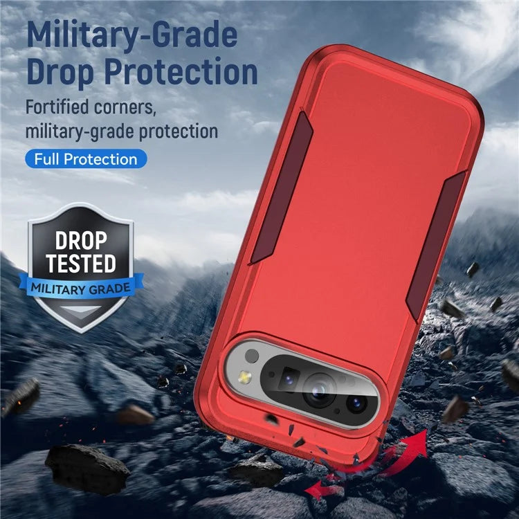 For Google Pixel 9 / Pixel 9 Pro Case PC+TPU Military Grade Drop Protective Phone Cover