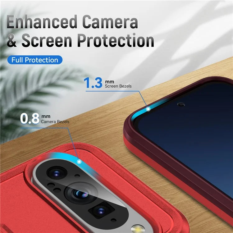 For Google Pixel 9 / Pixel 9 Pro Case PC+TPU Military Grade Drop Protective Phone Cover