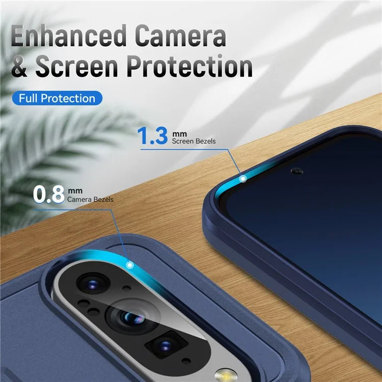 For Google Pixel 9 / Pixel 9 Pro Case PC+TPU Military Grade Drop Protective Phone Cover