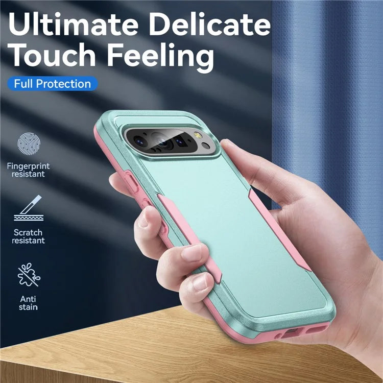 For Google Pixel 9 / Pixel 9 Pro Case PC+TPU Military Grade Drop Protective Phone Cover