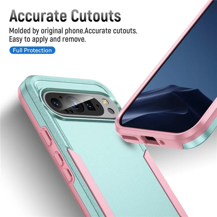For Google Pixel 9 / Pixel 9 Pro Case PC+TPU Military Grade Drop Protective Phone Cover