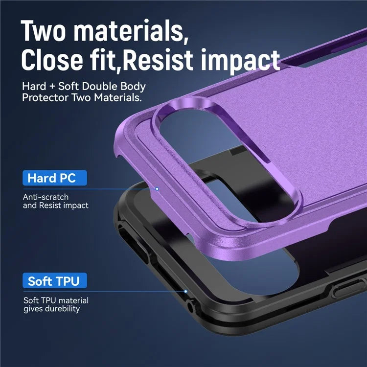 For Google Pixel 9 / Pixel 9 Pro Case PC+TPU Military Grade Drop Protective Phone Cover