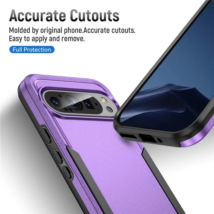For Google Pixel 9 / Pixel 9 Pro Case PC+TPU Military Grade Drop Protective Phone Cover