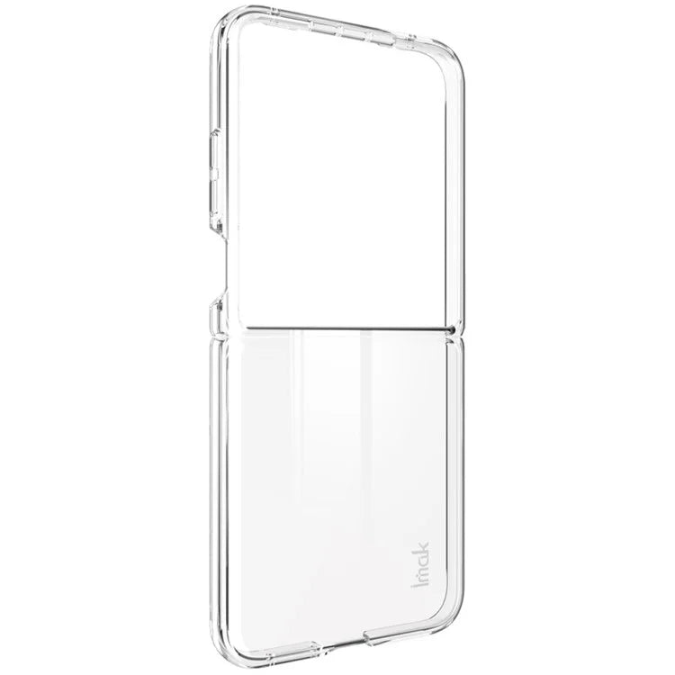 IMAK Crystal Case II Pro for Xiaomi Mix Flip 5G Case Clear PC Phone Cover (Upper Cover+Lower Cover)