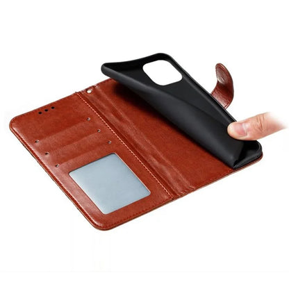 For iPhone 16 Pro Case PU Leather Mandala Imprinted Design Wallet Phone Cover