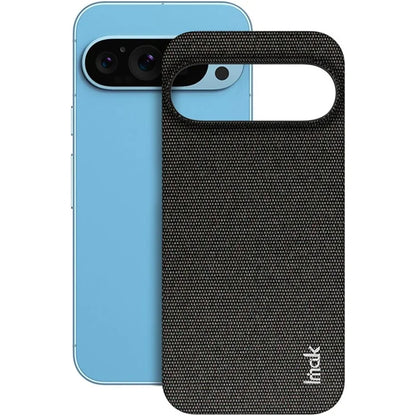 IMAK Ruiyi Series for Google Pixel 9 Pro XL Case Classic Fabric Texture Leather +PC Phone Cover