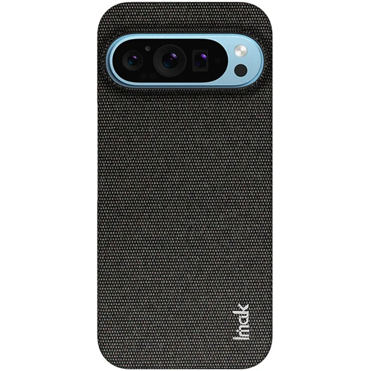 IMAK Ruiyi Series for Google Pixel 9 Pro XL Case Classic Fabric Texture Leather +PC Phone Cover