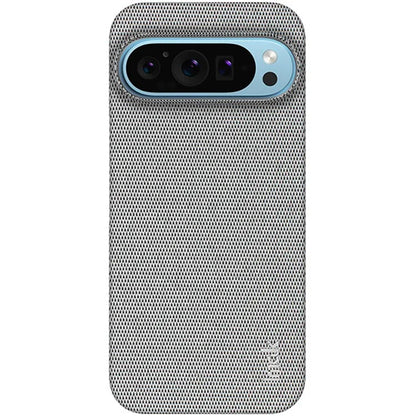 IMAK Ruiyi Series for Google Pixel 9 Pro XL Case Classic Fabric Texture Leather +PC Phone Cover