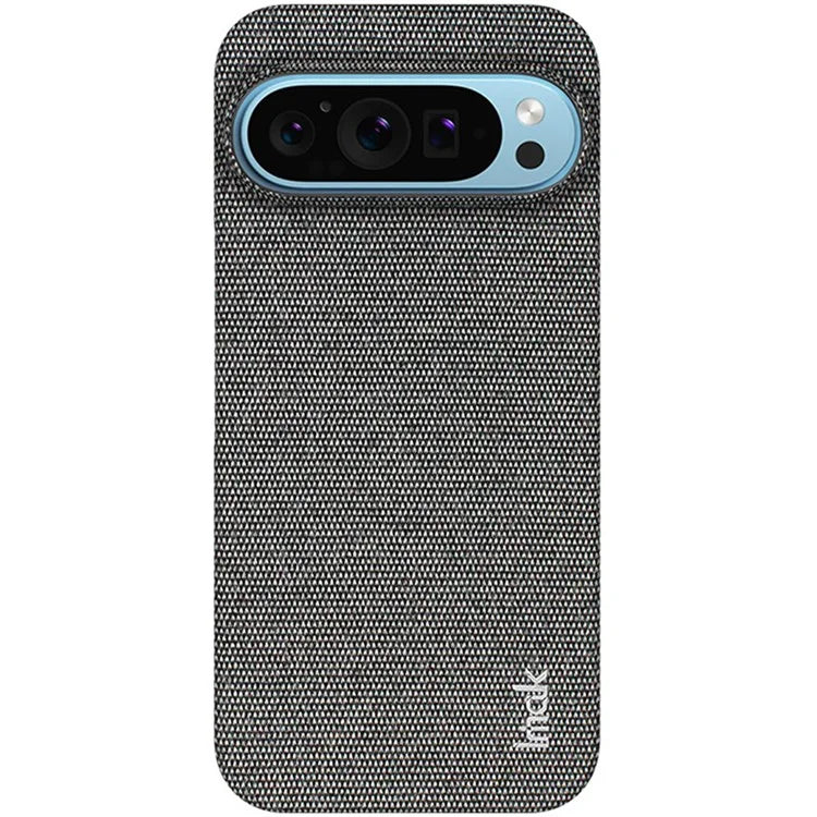IMAK Ruiyi Series for Google Pixel 9 Pro XL Case Classic Fabric Texture Leather +PC Phone Cover
