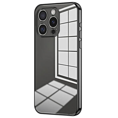 For iPhone 16 Pro Max Case Electroplating Frame Soft TPU Phone Cover