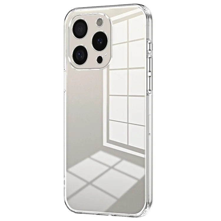 For iPhone 16 Pro Max Case Electroplating Frame Soft TPU Phone Cover