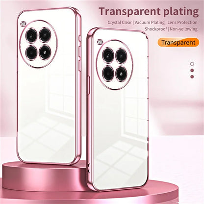 For OnePlus Ace 3 Pro 5G Case Electroplating Frame Soft TPU Phone Cover