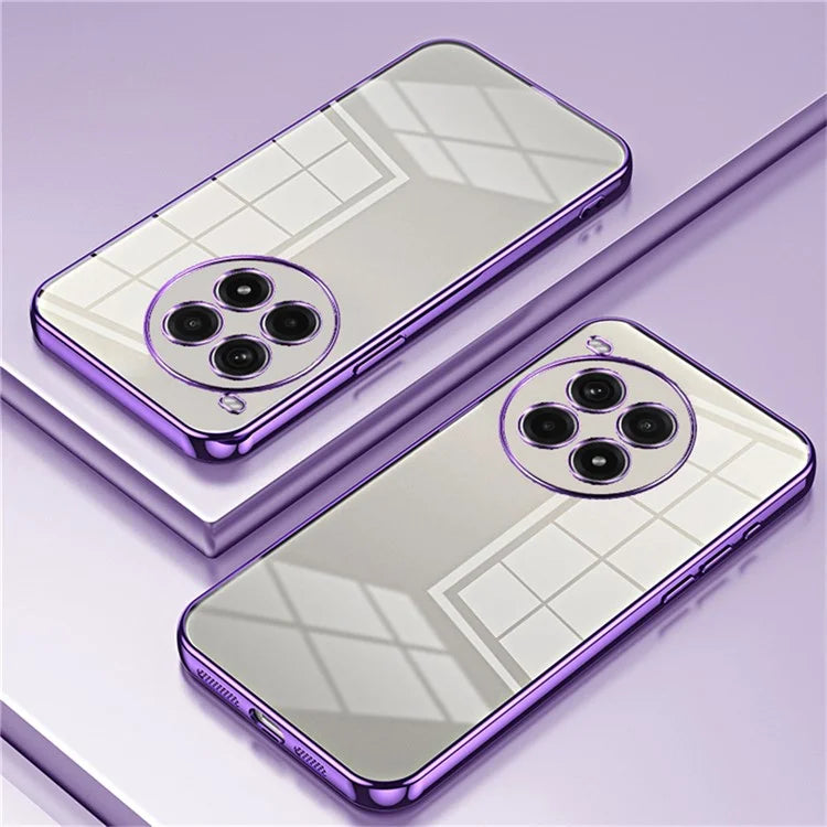 For OnePlus Ace 3 Pro 5G Case Electroplating Frame Soft TPU Phone Cover