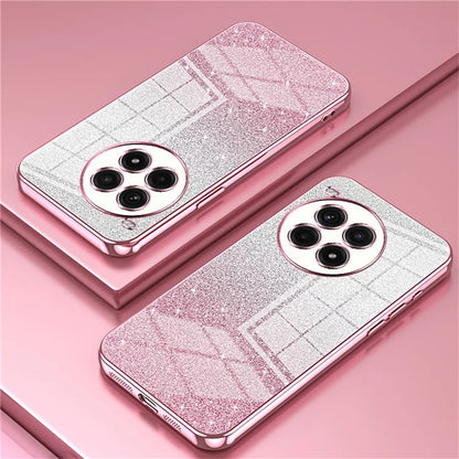 For OnePlus Ace 3 Pro 5G Case Electroplating Gradient Glitter TPU Phone Cover