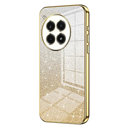 For OnePlus Ace 3 Pro 5G Case Electroplating Gradient Glitter TPU Phone Cover
