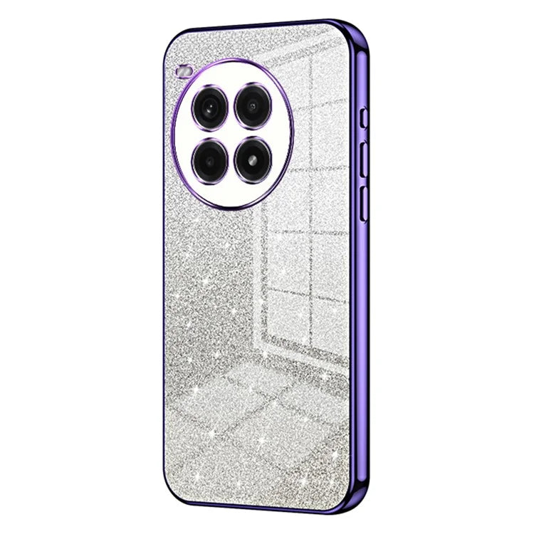 For OnePlus Ace 3 Pro 5G Case Electroplating Gradient Glitter TPU Phone Cover