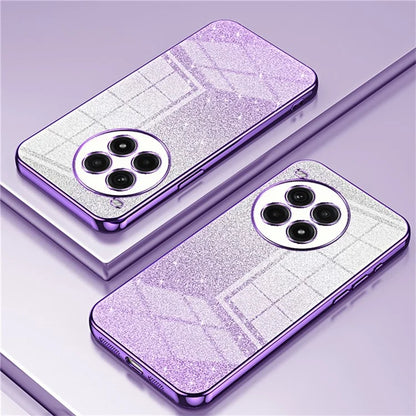 For OnePlus Ace 3 Pro 5G Case Electroplating Gradient Glitter TPU Phone Cover
