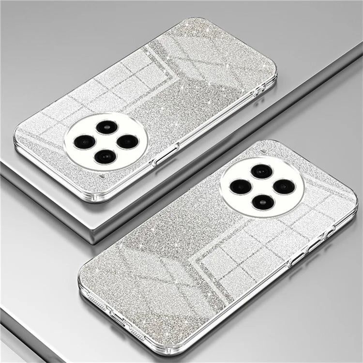 For OnePlus Ace 3 Pro 5G Case Electroplating Gradient Glitter TPU Phone Cover