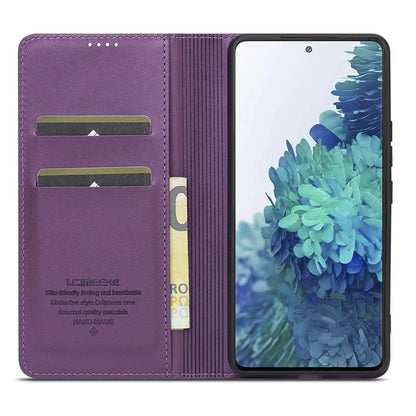 LC.IMEEKE L1 Series for Samsung Galaxy S20 FE 2022 / S20 FE 5G / S20 FE / S20 Lite Case Leather Wallet Stand Phone Cover