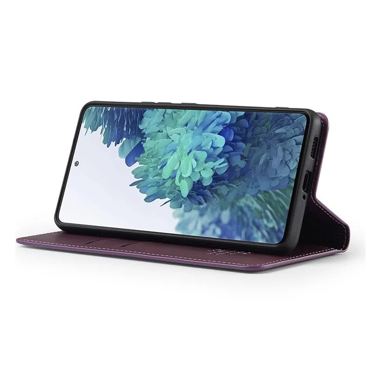 LC.IMEEKE L1 Series for Samsung Galaxy S20 FE 2022 / S20 FE 5G / S20 FE / S20 Lite Case Leather Wallet Stand Phone Cover