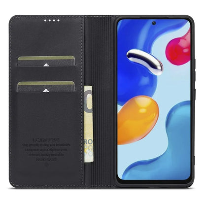 LC.IMEEKE L1 Series for Xiaomi Redmi Note 12 Pro 4G / 11 Pro 5G (Qualcomm) / 11 Pro 4G (Mediatek) Case PU Leather Wallet Stand Phone Cover