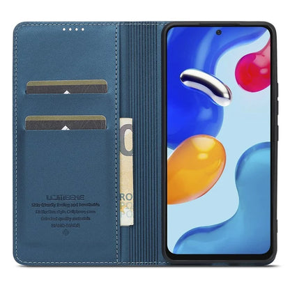 LC.IMEEKE L1 Series for Xiaomi Redmi Note 12 Pro 4G / 11 Pro 5G (Qualcomm) / 11 Pro 4G (Mediatek) Case PU Leather Wallet Stand Phone Cover