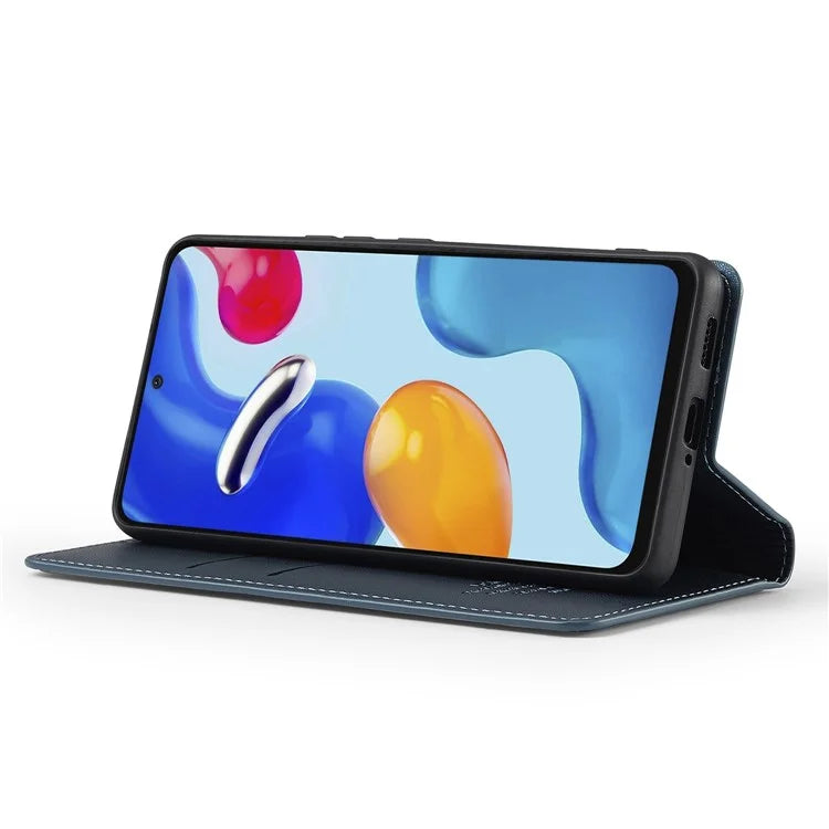 LC.IMEEKE L1 Series for Xiaomi Redmi Note 12 Pro 4G / 11 Pro 5G (Qualcomm) / 11 Pro 4G (Mediatek) Case PU Leather Wallet Stand Phone Cover