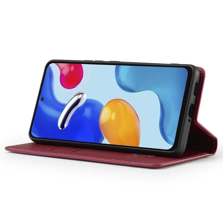 LC.IMEEKE L1 Series for Xiaomi Redmi Note 12 Pro 4G / 11 Pro 5G (Qualcomm) / 11 Pro 4G (Mediatek) Case PU Leather Wallet Stand Phone Cover