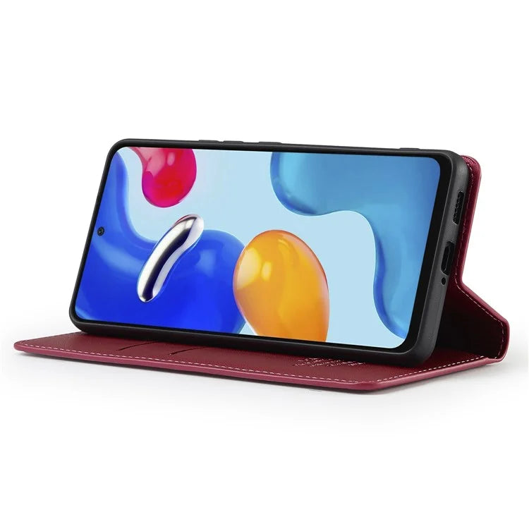 LC.IMEEKE L1 Series for Xiaomi Redmi Note 12S 4G / Note 11S 4G / Note 11 4G (Qualcomm) Case PU Leather Wallet Stand Phone Cover