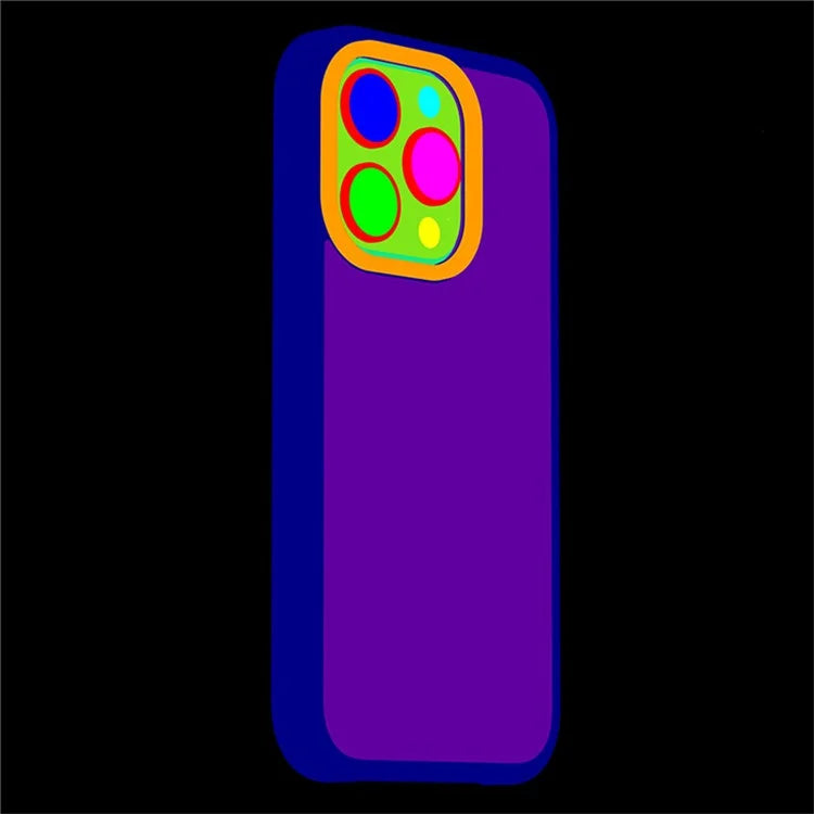 For iPhone 16 Pro Case TPU+PC+TPE Anti-Scratch Clear Phone Cover