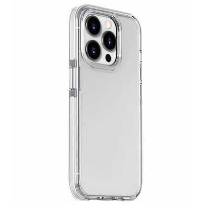 For iPhone 16 Pro Case TPU+PC+TPE Anti-Scratch Clear Phone Cover