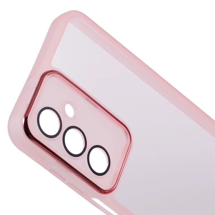 DKSM Series For Samsung Galaxy A16 5G Case Electroplated Camera Frame TPU Phone Cover