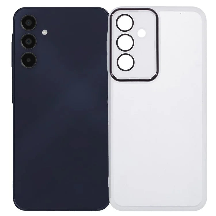 DKSM Series For Samsung Galaxy A16 5G Case Electroplated Camera Frame TPU Phone Cover