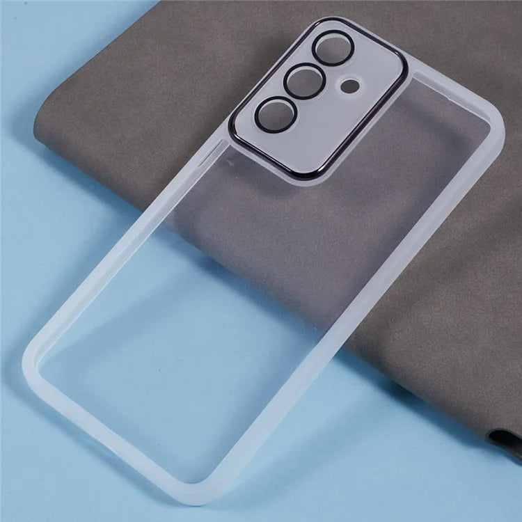 DKSM Series For Samsung Galaxy A16 5G Case Electroplated Camera Frame TPU Phone Cover