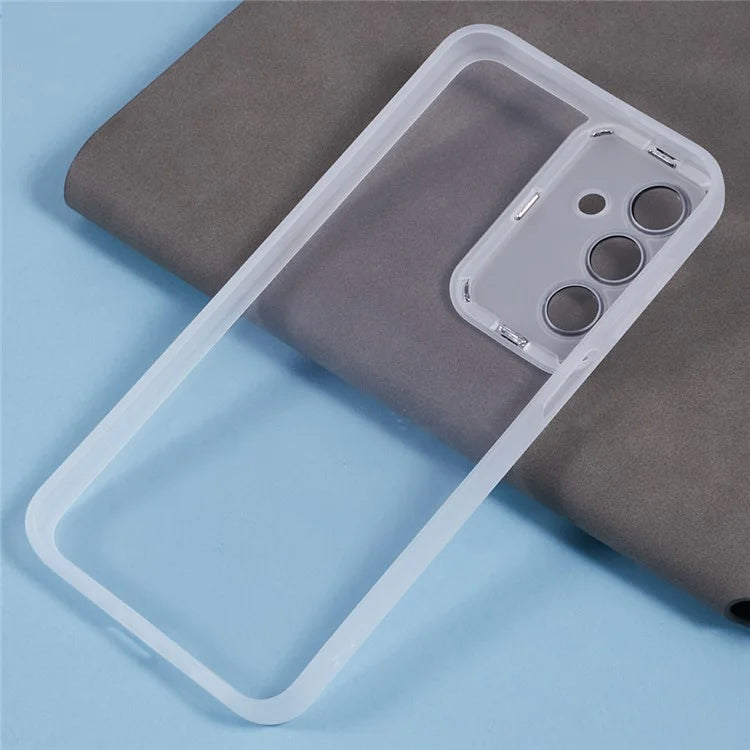 DKSM Series For Samsung Galaxy A16 5G Case Electroplated Camera Frame TPU Phone Cover