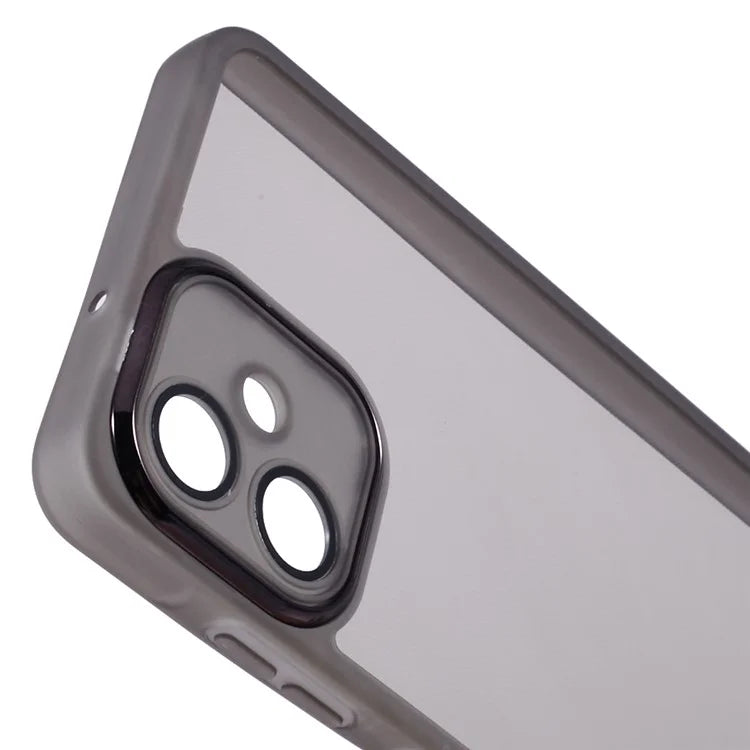DKSM Series For Samsung Galaxy A06 Case Electroplated Camera Frame TPU Phone Cover