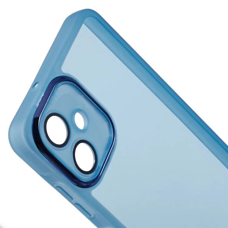 DKSM Series For Samsung Galaxy A06 Case Electroplated Camera Frame TPU Phone Cover
