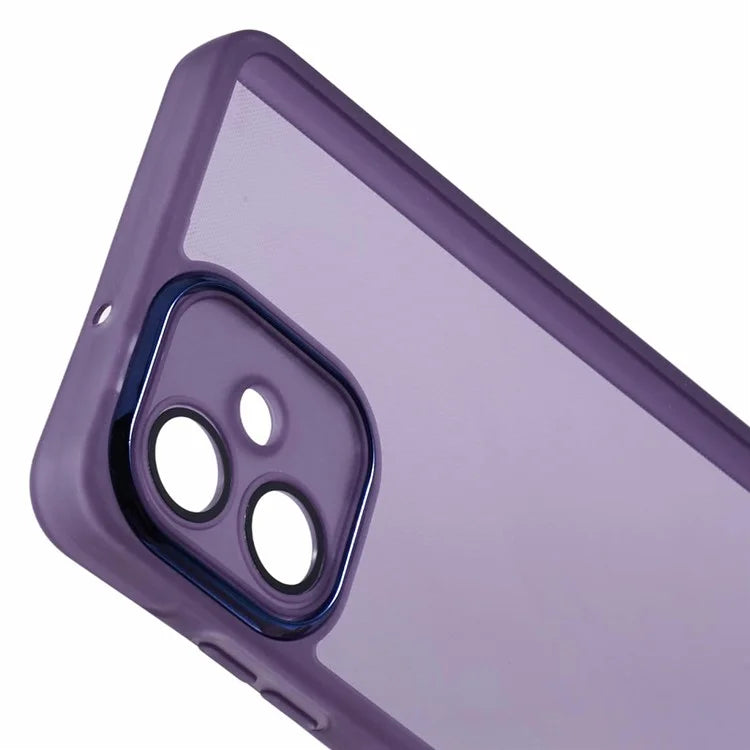 DKSM Series For Samsung Galaxy A06 Case Electroplated Camera Frame TPU Phone Cover