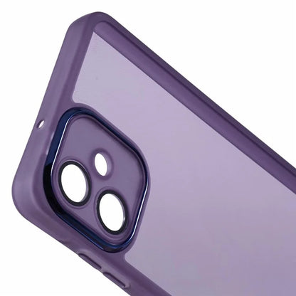 DKSM Series For Samsung Galaxy A06 Case Electroplated Camera Frame TPU Phone Cover