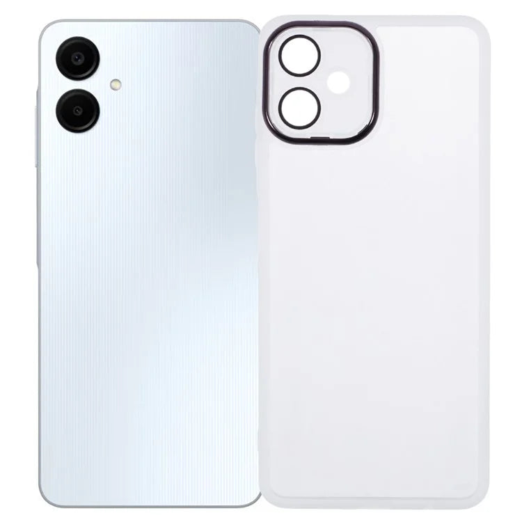 DKSM Series For Samsung Galaxy A06 Case Electroplated Camera Frame TPU Phone Cover