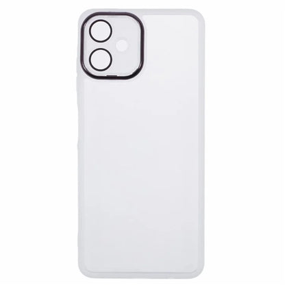 DKSM Series For Samsung Galaxy A06 Case Electroplated Camera Frame TPU Phone Cover