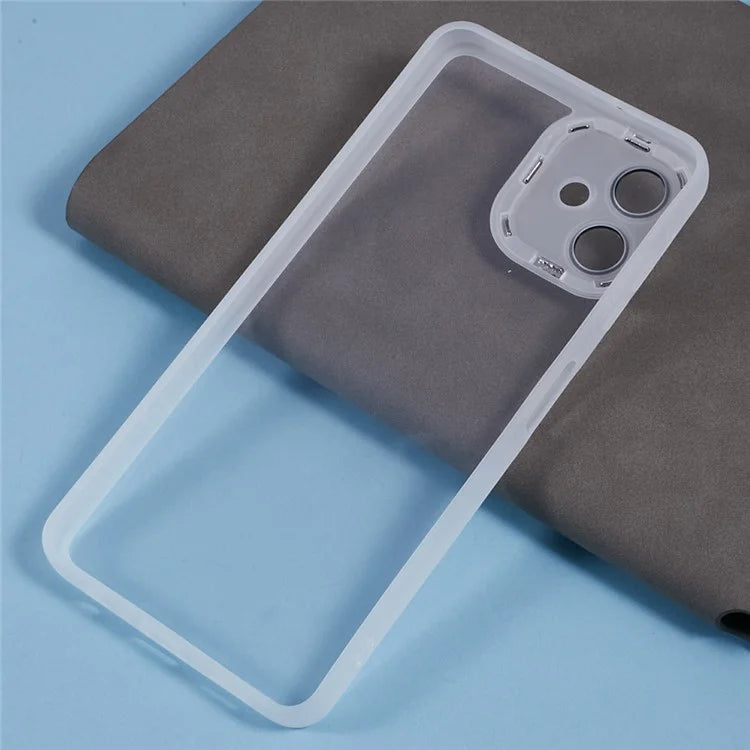 DKSM Series For Samsung Galaxy A06 Case Electroplated Camera Frame TPU Phone Cover