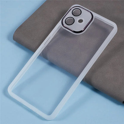DKSM Series For Samsung Galaxy A06 Case Electroplated Camera Frame TPU Phone Cover