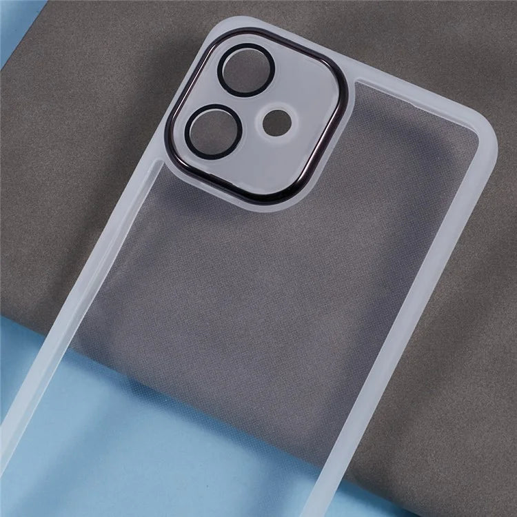 DKSM Series For Samsung Galaxy A06 Case Electroplated Camera Frame TPU Phone Cover