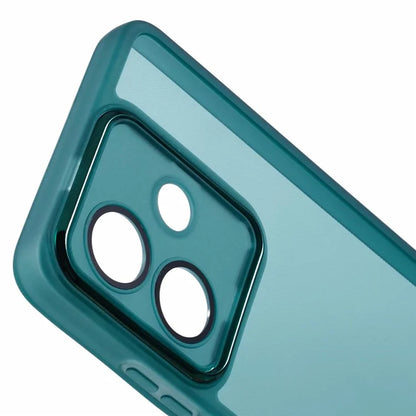 DKSM Series For Oppo A3x 5G Case Electroplated Camera Frame TPU Phone Cover