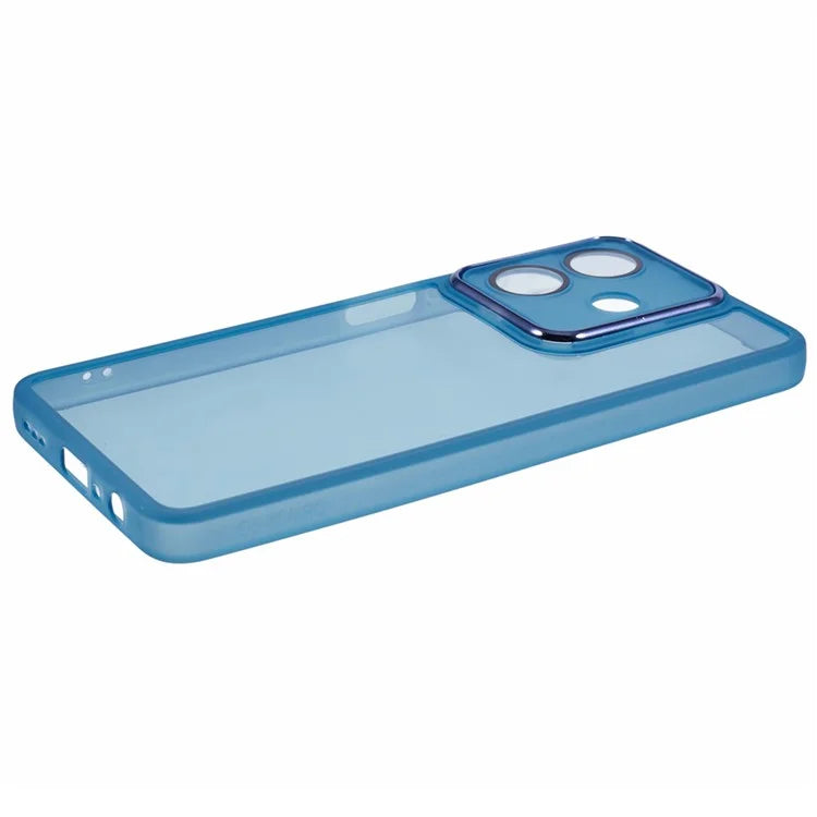 DKSM Series For Oppo A3x 5G Case Electroplated Camera Frame TPU Phone Cover