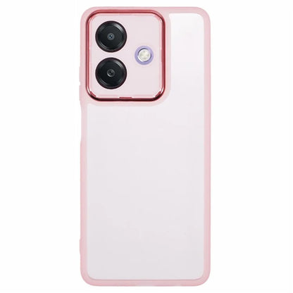 DKSM Series For Oppo A3x 5G Case Electroplated Camera Frame TPU Phone Cover